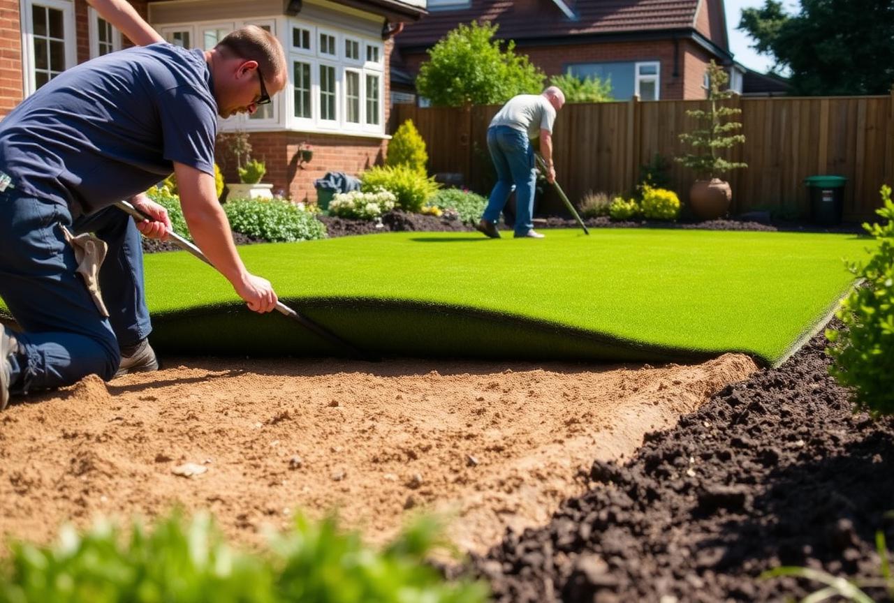 Turfing in Aldwick